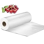 14 X 20 Plastic Produce Bag on a Roll, Clear Food Storage Bags for Bread Fruits Vegetable, 350 Bags/Roll