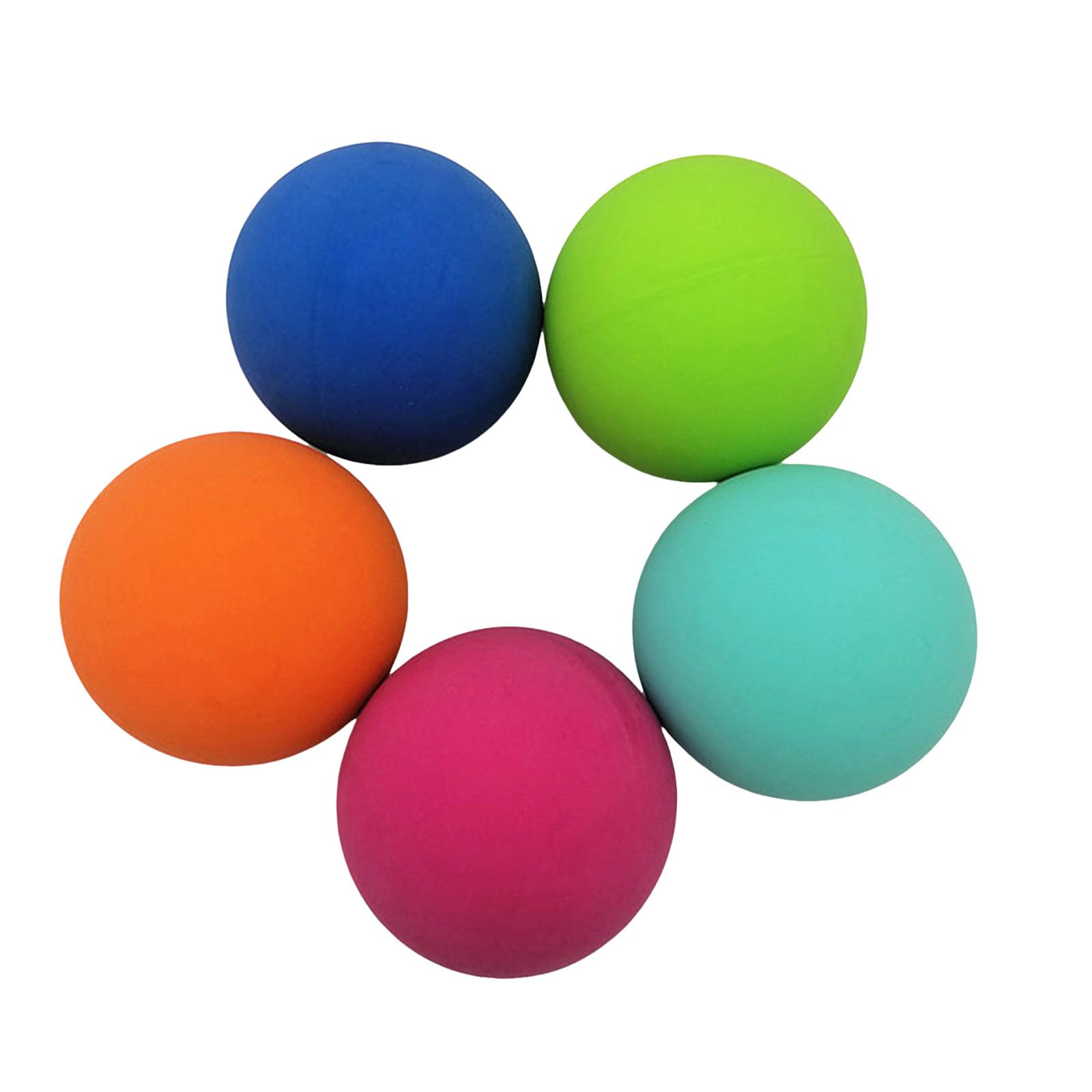 Rubber Handballs for Handball Stickball Racquetball Catch Fitness Training and Outdoor Games Durable Sky Color Design (Camouflage, One Size)