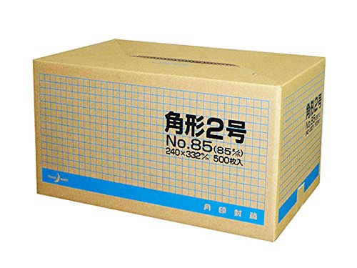Amazon | 角2封筒 クラフト 85g 中貼 500枚 (K20850) ☆セール