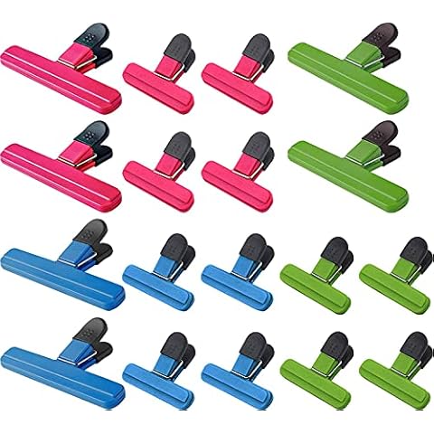 WUWEOT 18 Stück 2 Größe Verschlussclips Cover