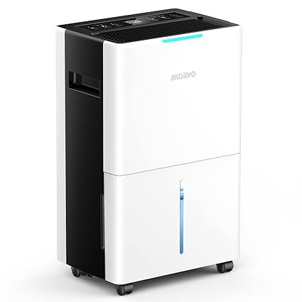AIUSEVO Intelligent Dehumidifiers Pint for Home and Basements with Drain Hose