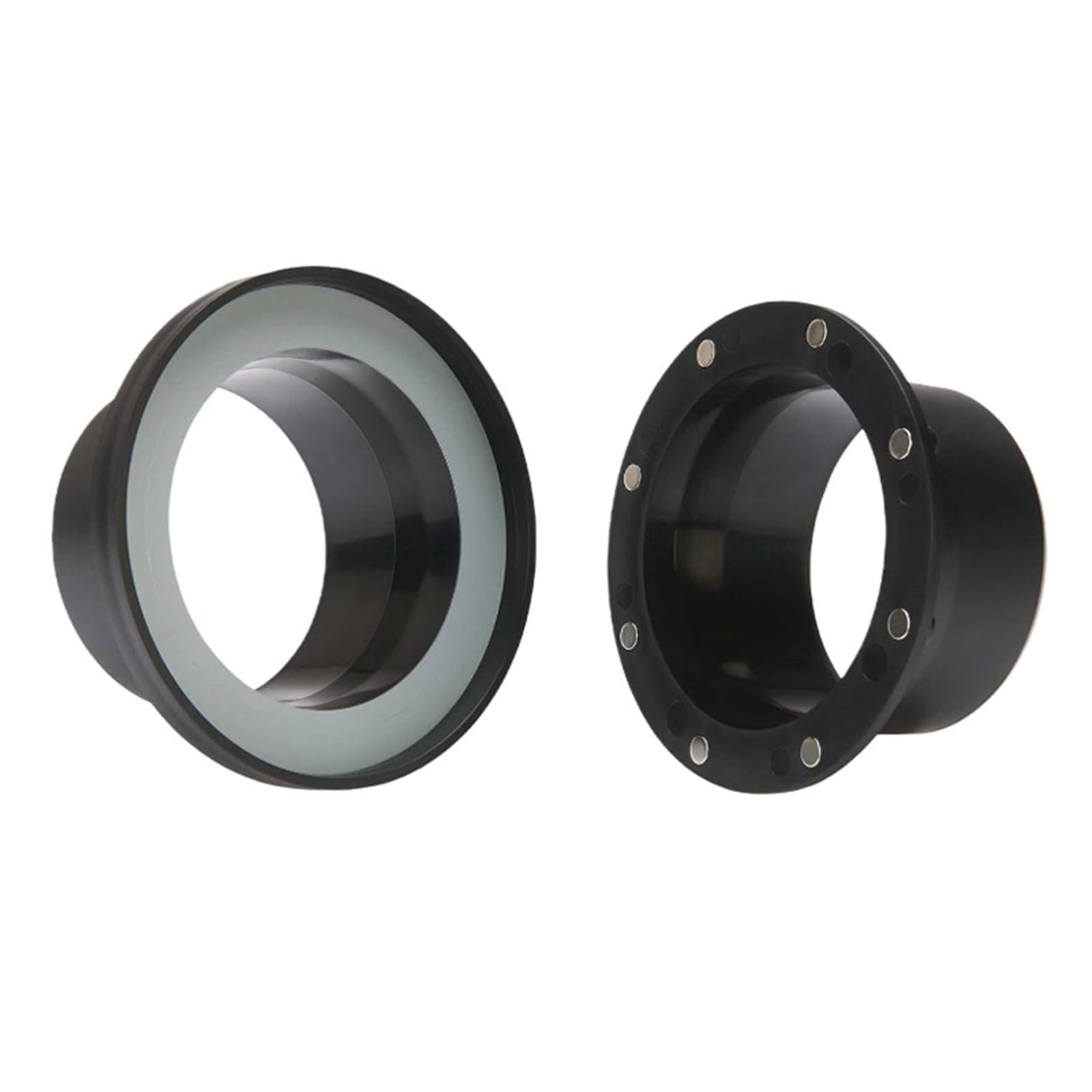 WEILWH Magnetic Collection Adapter For 4 Inch Hose Secure Attachment For Woodworking Tools With Strong ABS