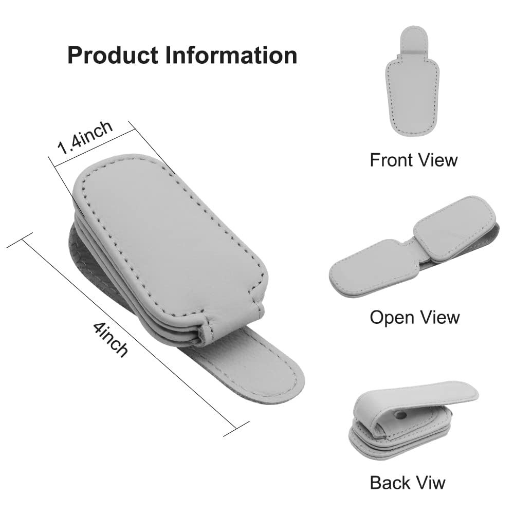 LSYZGRBC Brillenhalter Für Auto - Sonnenblenden Clip Für Ford Kuga 2019-2024