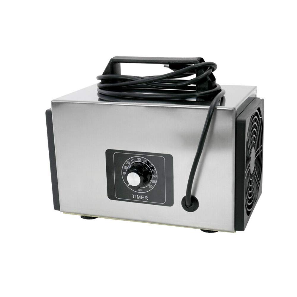 Ozongenerator, 20G Ozongerät, Ozonisator mit Zeitschaltuhr Geräusch: ≤ 30dB Industrial Air Purifier Geruchskiller Geruchsneutralisierer für Auto, Rauch, Haustiergerüche, Küchengerüche