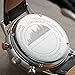 Imagen de AKERFALK Cronógrafo Cuarzo Mecánico Acero Híbrido Panda Blanco Negro Reloj Hombre