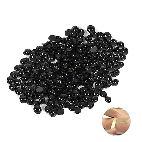 PATKAW depilación cera para cejas cera depilatoria cera para cuerpo depilacion hair removal calentador de cera mousse banda sin tiras nu Eliminación perla de cera perla depilatoria Black
