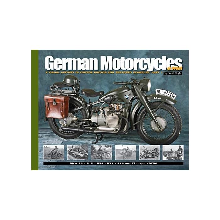 Buy German Motorcycles of WWII Part 1 A Visual History in Vintage