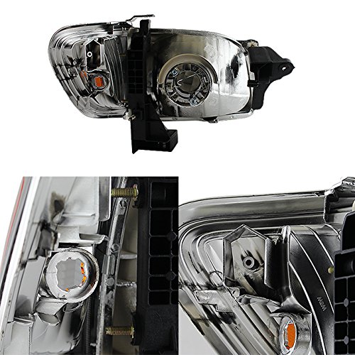AKKON - For 01-04 Toyota Tacoma Pickup Truck Headlights Front Lamps + Corner Signal Lights 4 Pieces Set
