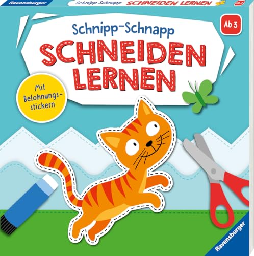 Ravensburger Schnipp-Schnapp Schneiden lernen - Schneiden und Kleben ab 3...
