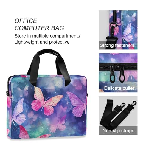 Funda para Laptop Colorida Butterfly ALAZA 13-15.6 pulgadas miniatura 5