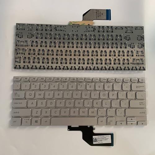 Clavier ASUS Adol13 S13 X330UA S330 gris argenté avec disposition américaine US