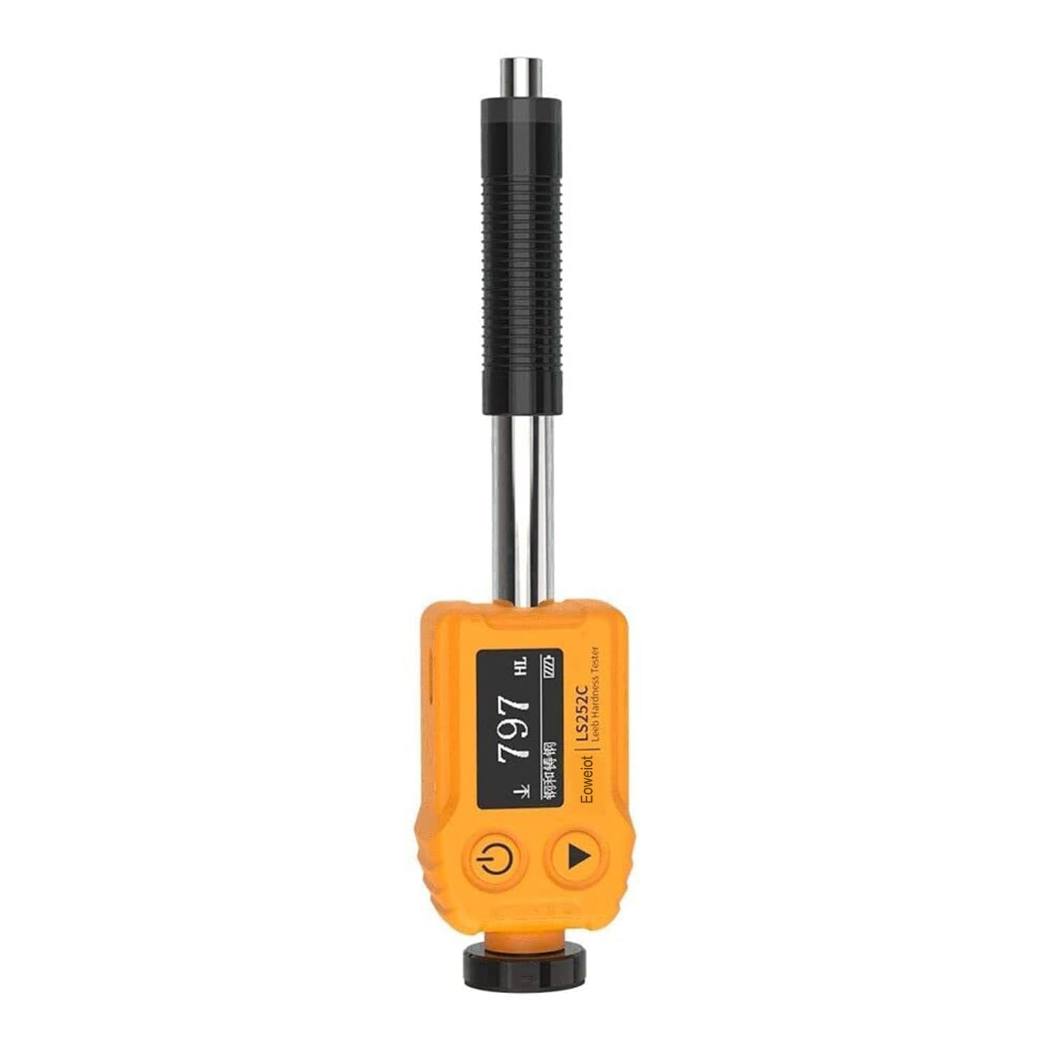 Eoweiot Leeb Hardness Tester Digital Metal Hardness Meter Durometer Impact Device for Iron Copper Stainless Steel (Ls252c)