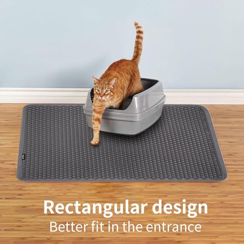 Tapete Para Caixa de Areia de Gato - Tapete EVA para Prender Sujidade de Gatinho para Caixa de Areia