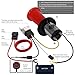 FARBIN Classical Car Horn Ooga Air Horn with Button Antique Ahooga Horn Old Style 12v Horns Old Time Car Sound (Red Strange tone horn kit)