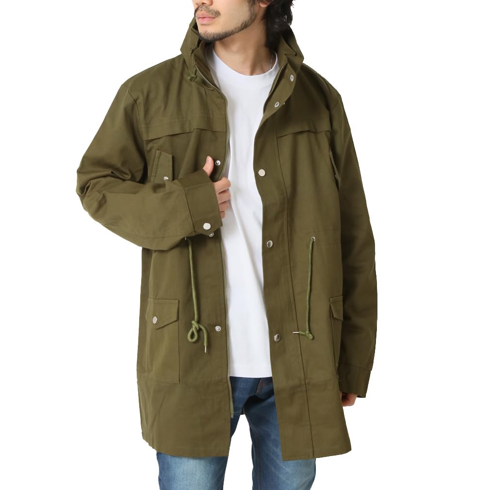 Amazon | [アーケード] ミリタリージャケット メンズ M65ミリタリー