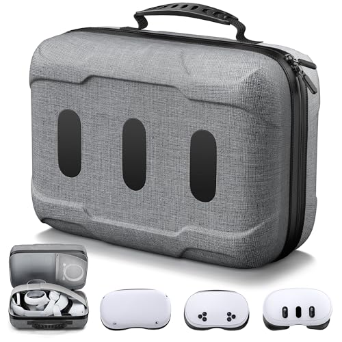 Kawaye Large Hard Carrying Case Meta Qeust 3S/Quest3/Quest