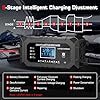 15Amp Car Battery Charger 12V/24V, 9-Stage Automatic Smart Battery Charger/Maintainer, Car Battery Repair and Desulfato for Car, Motorcycle, SUV, Truck, Boat, Lead Acid/Lithium/LiFePO4 Batteries #5