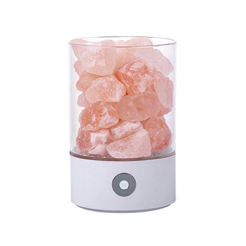Amazon | ヒマラヤ岩塩ランプ、ピンク クリスタル岩塩ランプ 5 w 36 v