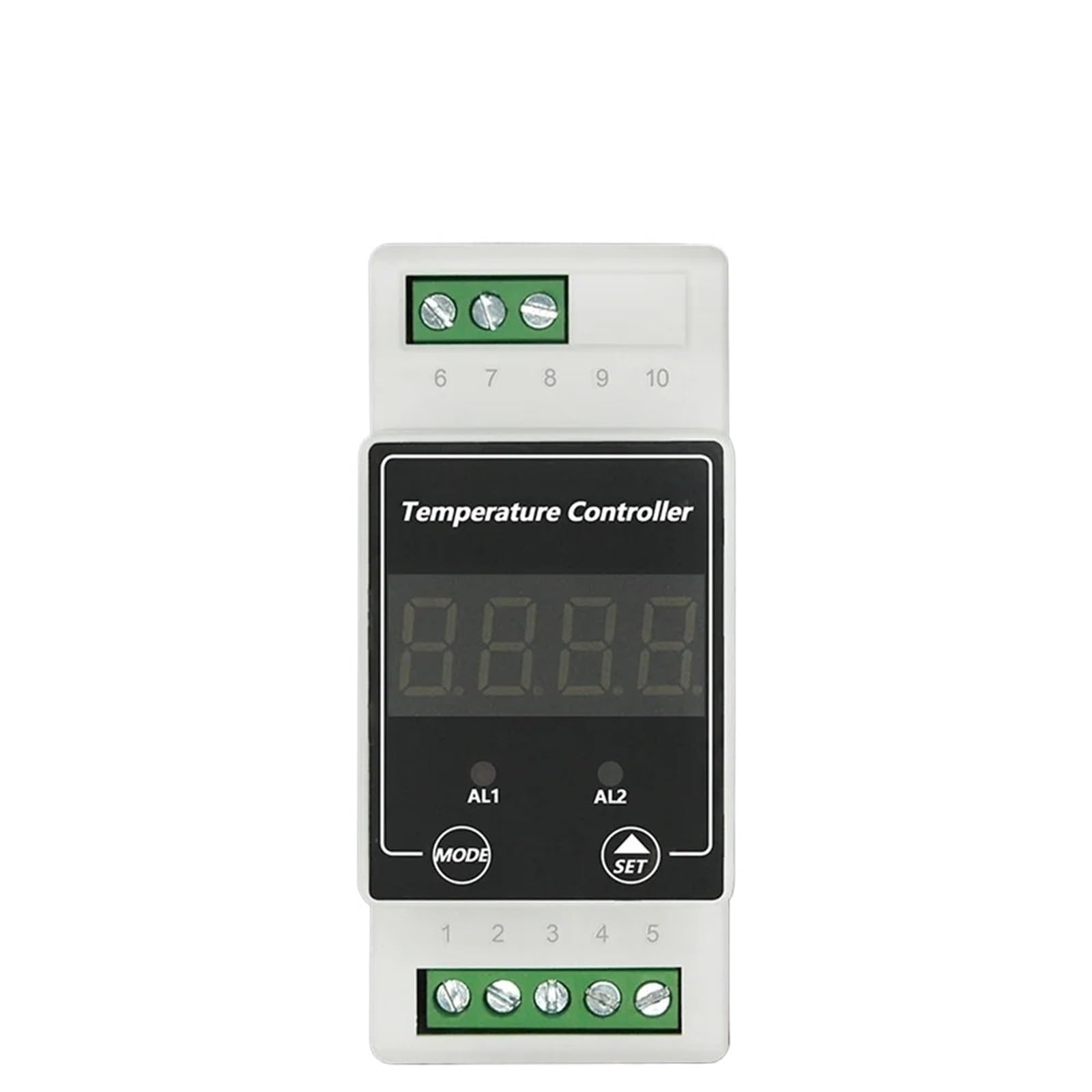 DC8-24V AC100-240V DIN Guida Termostato LED Digitale Regolatore di Temperatura Supporto Resistenza Termica/Sensore Termocoppia(DC8-24V)