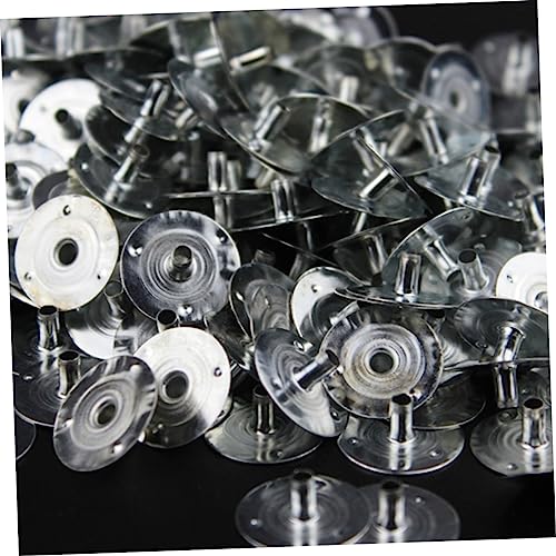 Base metálica para mechas de vela 400 piezas NUOBESTY miniatura 3
