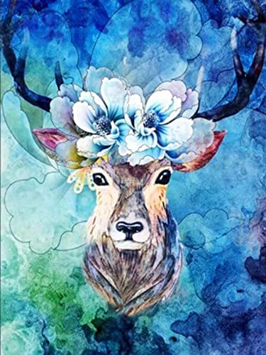 Kits de Démarrage Pour Débutants point de croix fleur de cerf à offrir en cadeau
