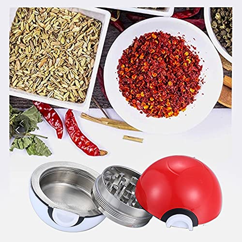 Pokeball Kruid Grinder, Tabak Crusher Grinder 55mm 2.2 "Aluminium Spice Mill - Image 7