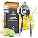 Brendo Exprimidor de Limón Premium – Exprimidor Manual tamaño cítricos | Tecnología de exprimido 100% | Máxima frescura y Sabor | Apto para lavavajillas – Espremedor Citrinos Ideal