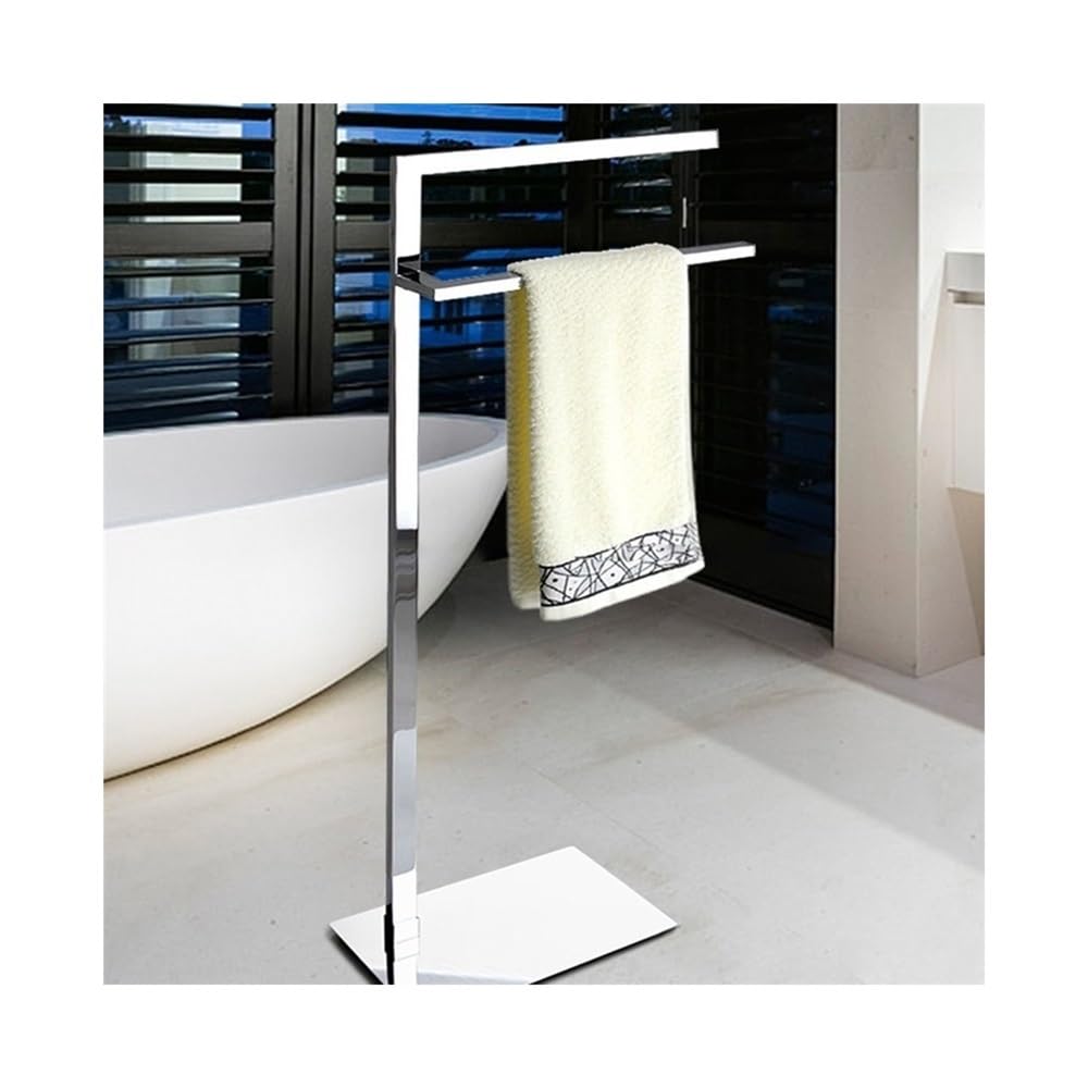 Support rangement pour serviettes haut de gamme à double hauteur épuré