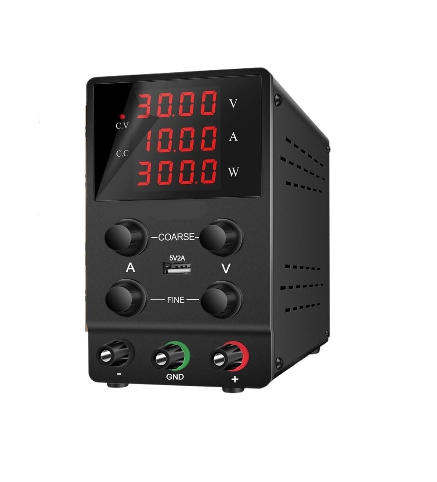 Regulowany zasilacz prądu stałego 30 V 10 A 60 V 5 A 120 V 3 A z regulatorem napięcia i wyświetlaczem cyfrowym.