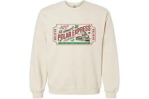 Polar Express Ticket Winter Shirt: A Nostalgic Journey to the North Pole