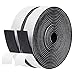 Produktbild fowong 10m Moosgummi Selbstklebend 25mm(B) x 3mm(D) Dichtungsband Schaumstoff Klebeband Türdichtungen Gummidichtung für Kollision Siegel Schalldämmung Schwarz