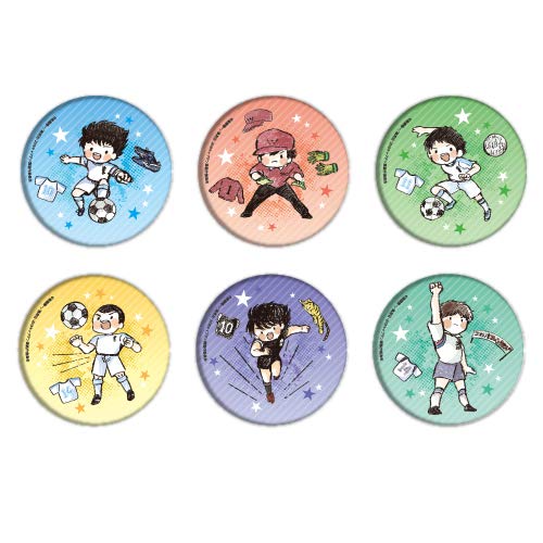 Captain Tsubasa Can Badge Box Graph Art Design pour customiser vos sacs manga