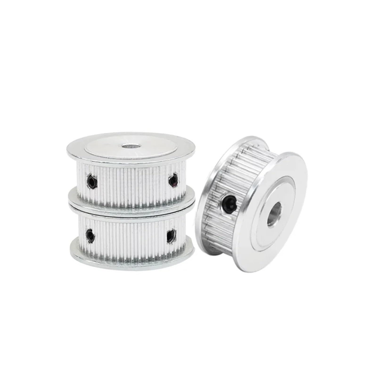 Polea de distribución GT2 de 55 dientes con chavetero de 3mm para correas de 10mm 5