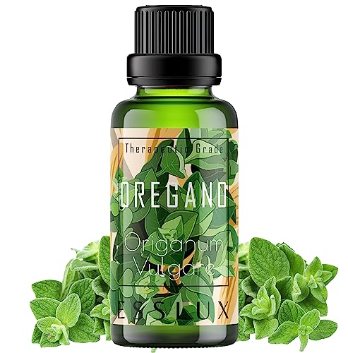 Image of Esslux Oregano Essential Oil for Soothing Sensitive Skin - Therapeutic Grade Oregano - Perfect for Aromatherapy, Sensitive Skin, Health & Breathing - Use in Diffuser or on Skin - 15 ML