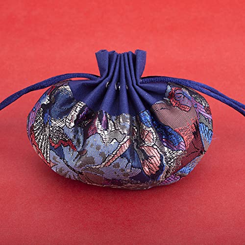 4 bolsas de sachet bordadas para regalo y decoración miniatura 1