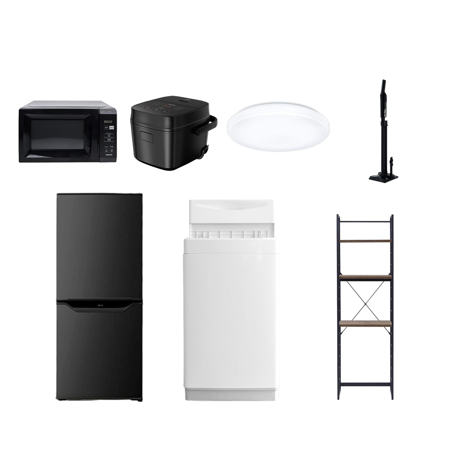 Amazon.co.jp: [山善] 【新生活家電7点セット】 家電セット 冷蔵庫106L