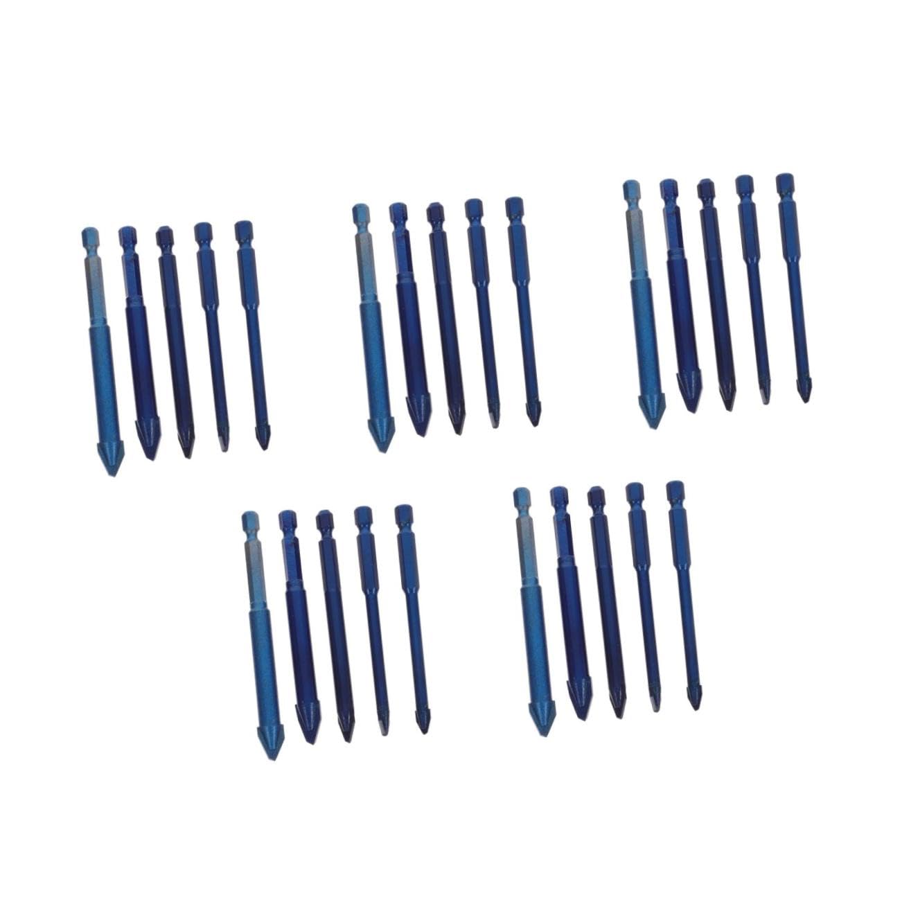 VILLCASE 5 Set Punte Eccentriche Per Trapano Punte Per Muratura Ceramica E Calcestruzzo Eccellente Stabilità E Precisione Nella Foratura 5 Pezzi*5