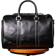 Vintage Handmade Leather Travel Bag Men And Women Handbag Fitness Messenger Shoulder For 12.2 Inch Laptop