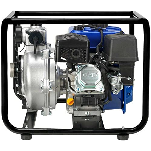 DuroMax XP702HP 208cc 7-HP 2-Inch 70-GPM Gas Powered High Pressure Water Pump, 50 State Approved, XP702HP, Blue - Image 3