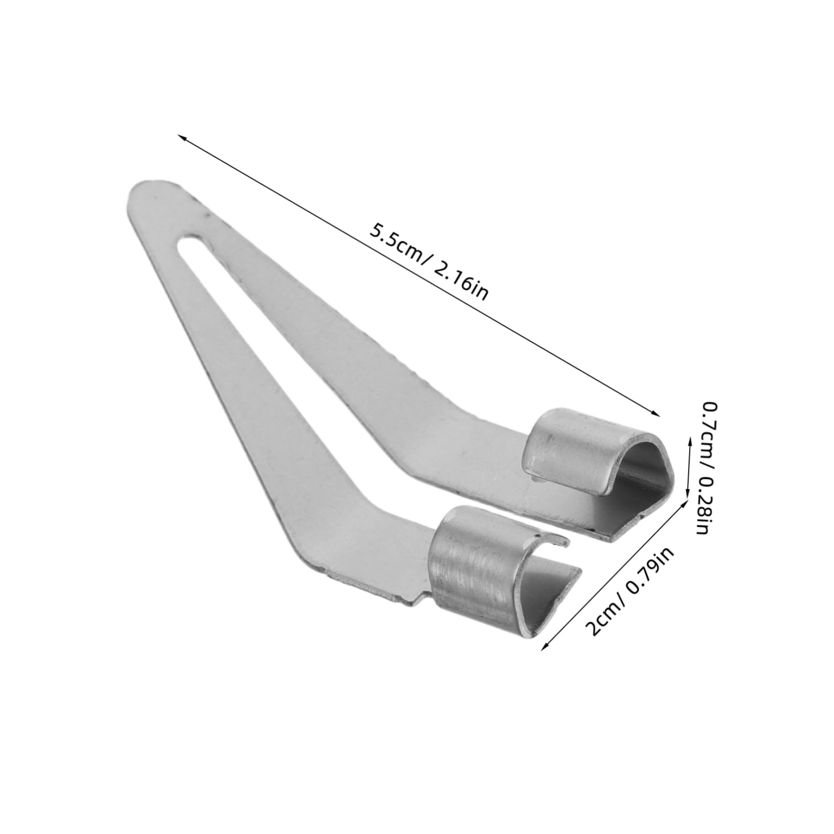 PRETYZOOM Ergonomic Car Bumper Repair Welding Tools 4pcs Soldering Tips Kit Auto Body Filler Metal Tools