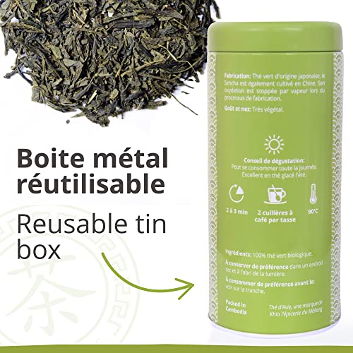 Khla - Tè verde Sencha biologico - Scatola di