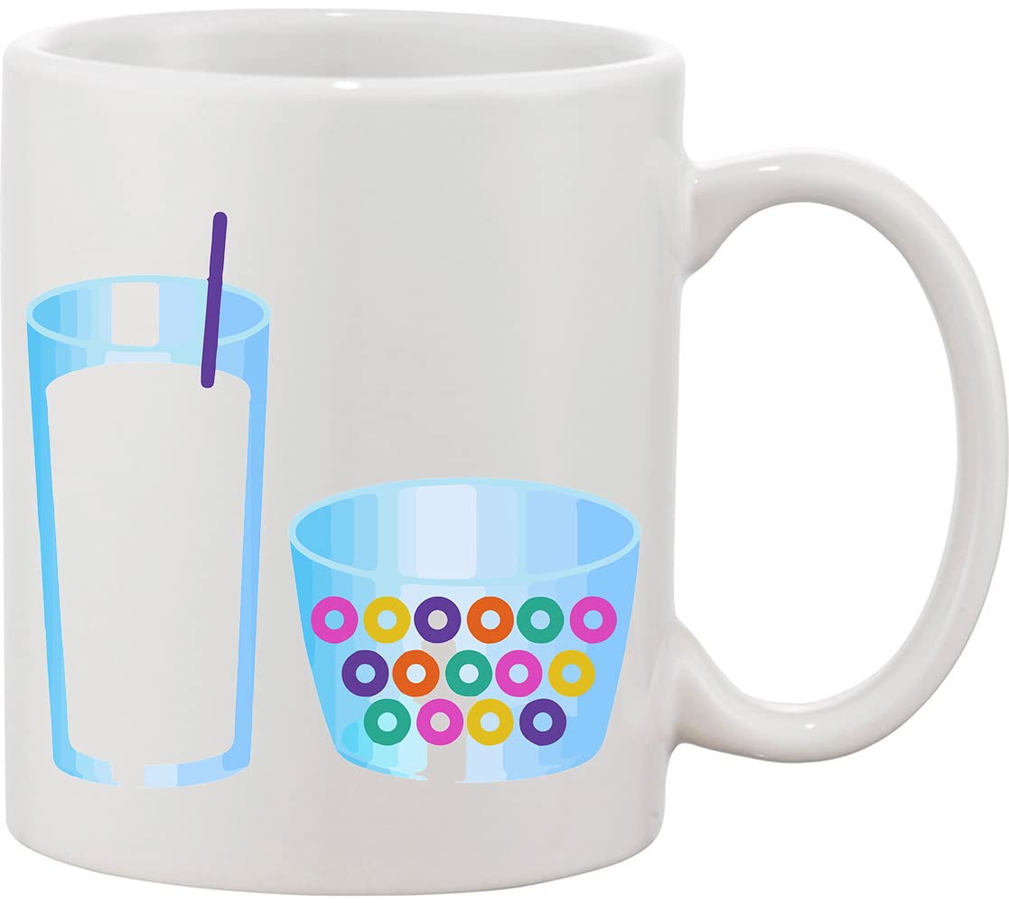 Cereal with Milk Artwork Ceramic Mug Stella
