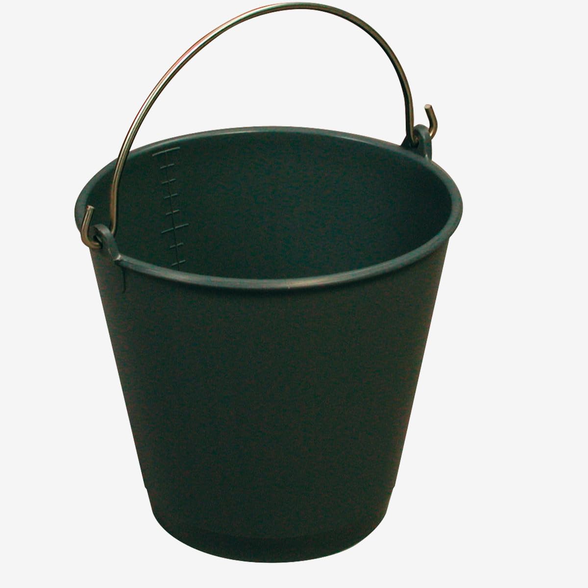 SEAU GRADUE PLAST.GRIS 14L