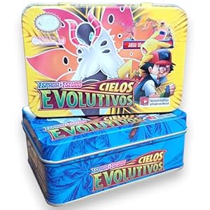 SHAKTISM Poke Cards Booster Pack Game, Trading Cards with Action Booster Packs with Action Booster Packs and Cards Assorted V, Vmax, Gx, Ex, Cielos Evolutivos Espada v Escudo for Kids -43Pcs-1Box