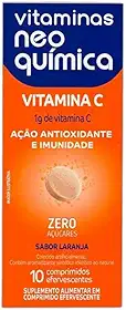 Suplemento Alimentar Vitamina C Efervescente Vitaminas Neo Química 10 comprimidos