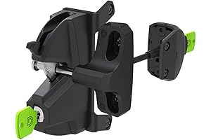 D&D Technologies LL3PWA LokkLatch Plus, Lockable Privacy Gate Latch
