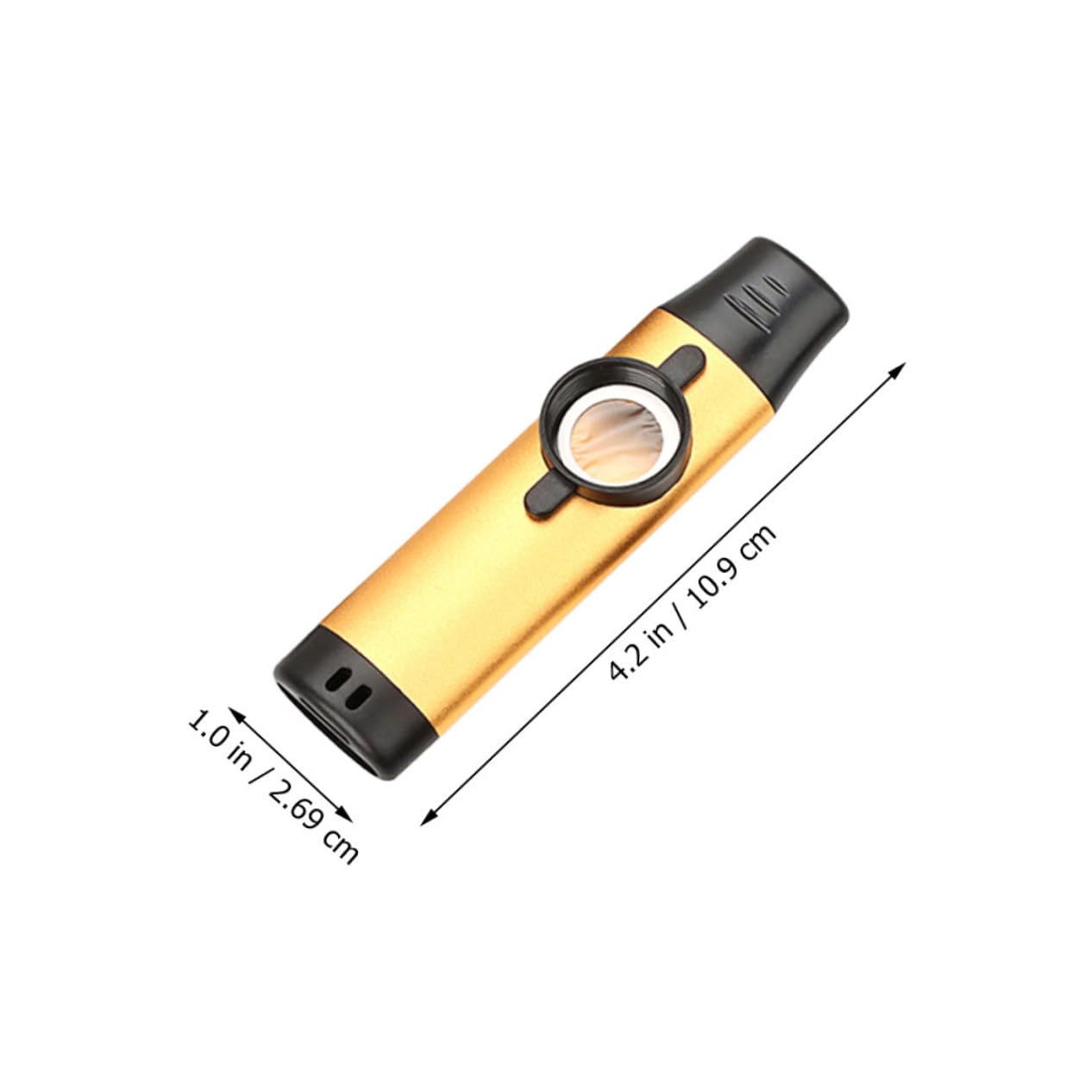 BESPORTBLE Kazoo Musical Instrument for Adults Portable Kazoo Accompaniment for Guitar Lightweight Easy to Play for Musicians present for Music Lovers