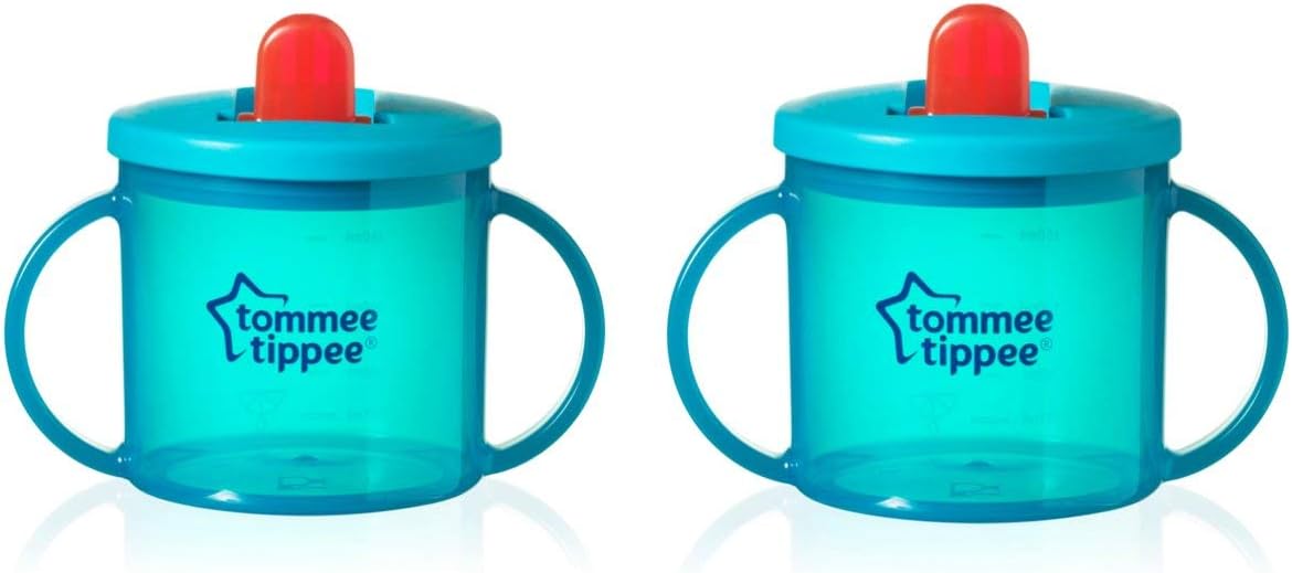 Tommee Tippee Essentials First Cup 190ml 4m+ (2 Cups) Amazon.co.uk