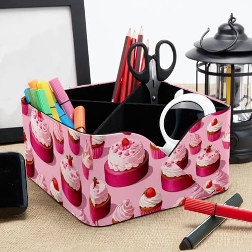 Porte-stylo rectangulaire double compartiment pour trier pinceaux et feutres - 8