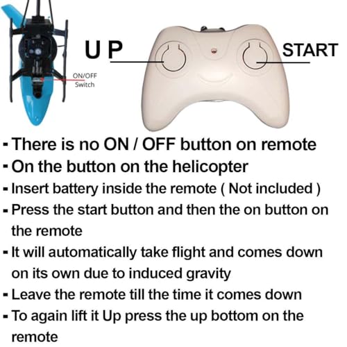 Image of Radio-Controlled Helicopter with Infrared Induction Flight, Gravity Control, 3D Light, USB Rechargeable for Indoor and Outdoor Flying Fun